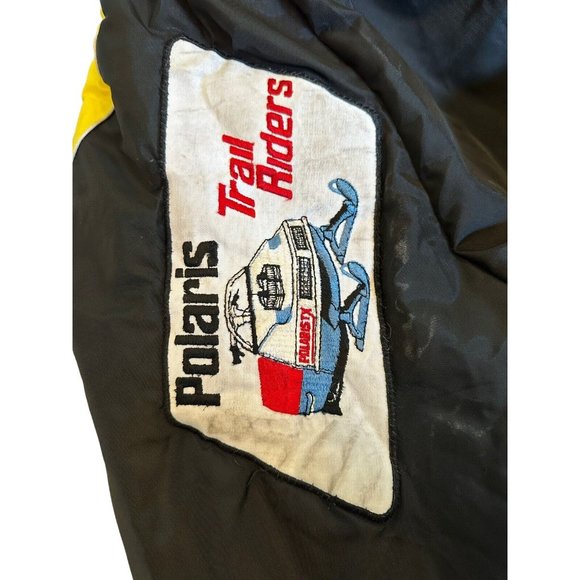 Vtg Walls Blizzard Pruf Insulated Polaris Snowsuit Faux Fur Collar, Medium - Picture 2 of 16